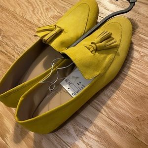 Mustard Yellow H&M Loafers/Flats